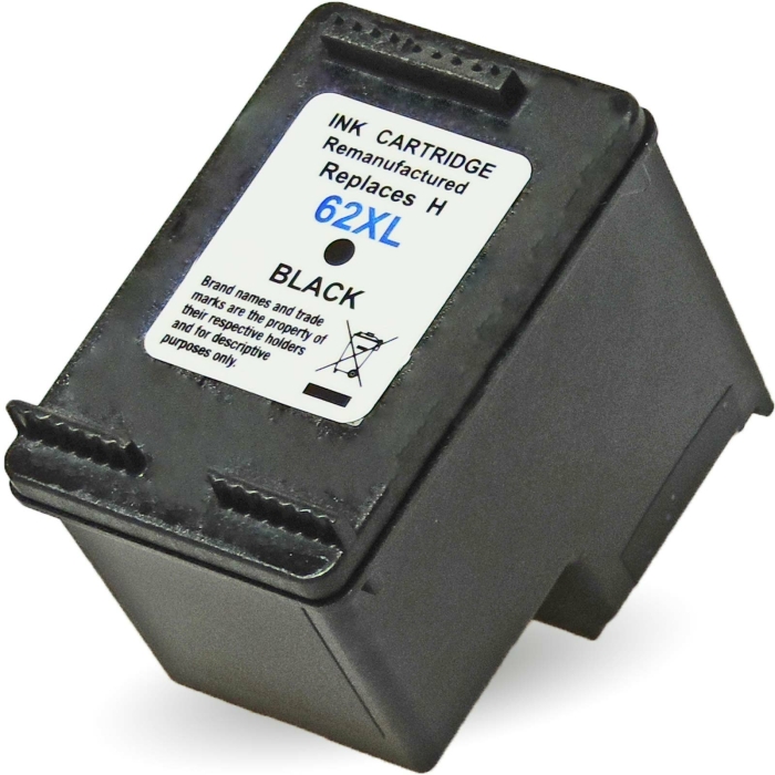 Wiederbef&uuml;llt 2er Set HP C2P05AE / 62XL BK + C2P07AE / 62XL C Druckerpatronen wiederbef&uuml;llt Schwarz + alle Farben von Gigao
