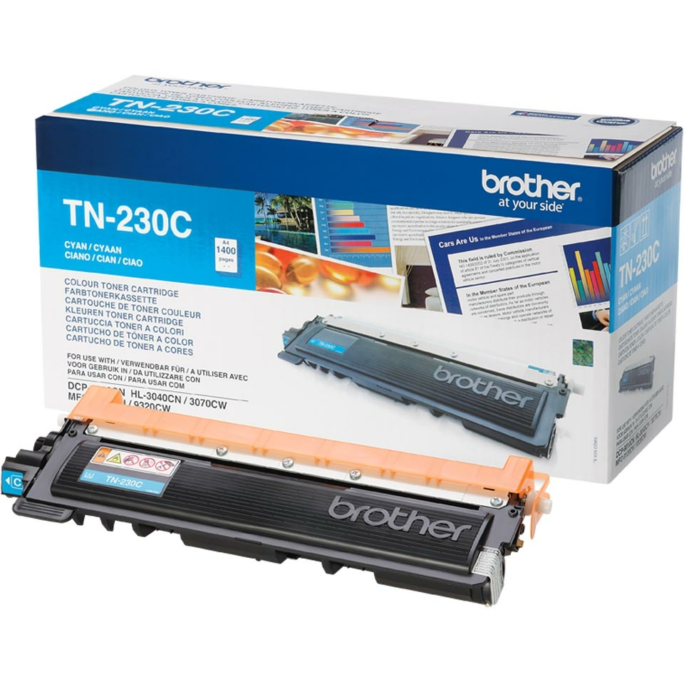 Brother TN 230C original Tonerpatrone, Cyan TN230