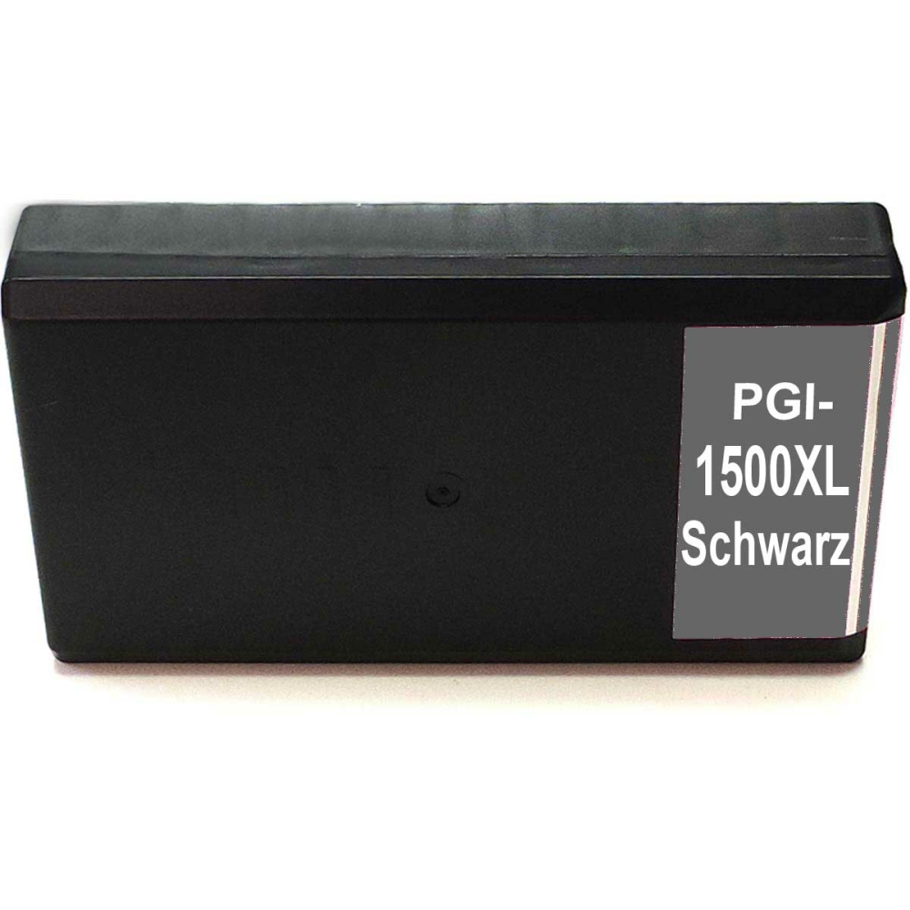 Kompatibel Canon PGI-1500 XL, 9182B001 BK Schwarz Black Druckerpatrone f&uuml;r 1.500 Seiten von D&C