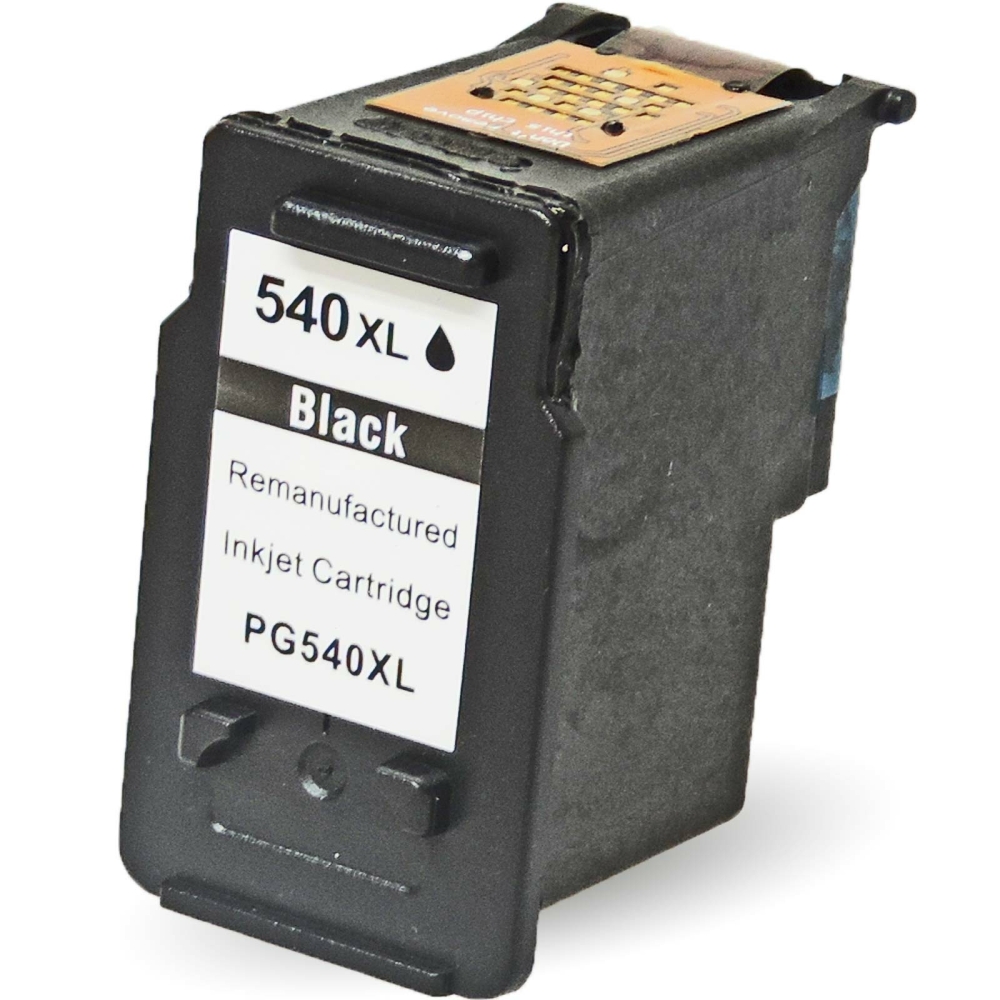 Wiederbef&uuml;llt Canon PG-540 XL, 5222B001 BK Schwarz Black Druckerpatrone f&uuml;r 750 Seiten von Gigao
