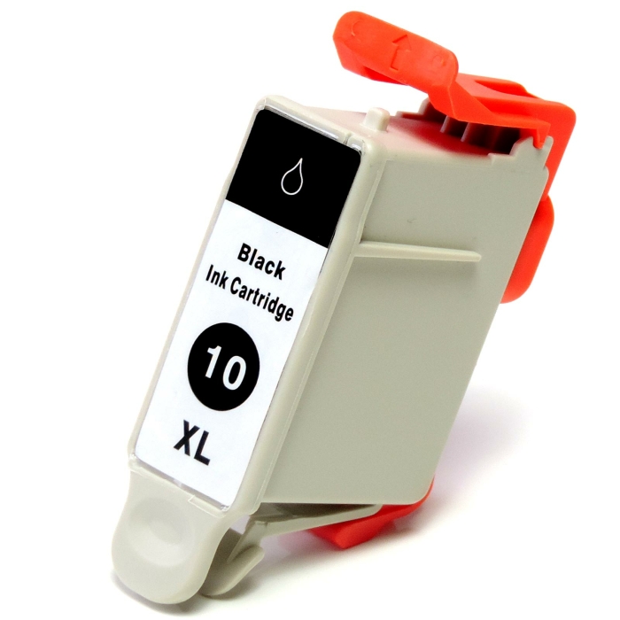 Wiederbef&uuml;llt Kodak 10XL, 3949922 BK Schwarz Black...