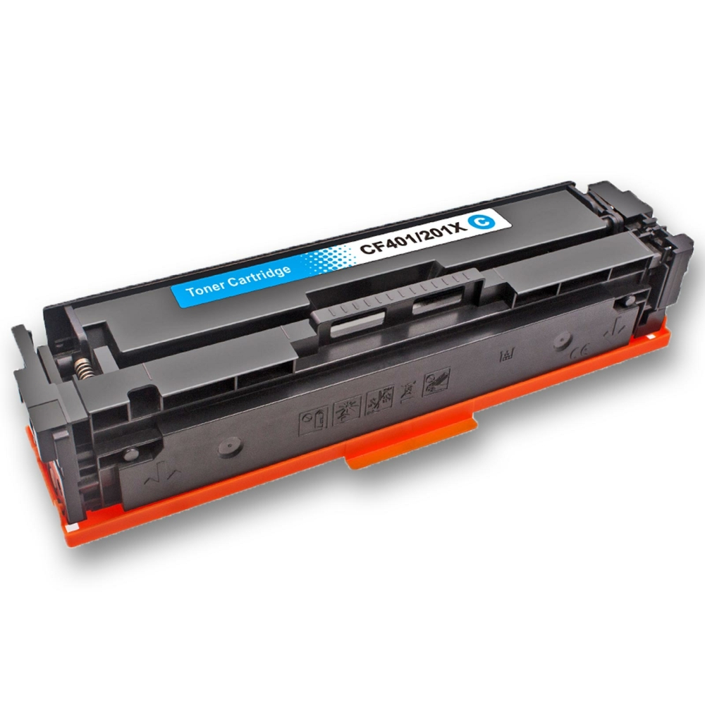 Kompatibel HP 201X, CF401X C Cyan Blau Toner Patrone f&uuml;r 2.300 Seiten von D&C