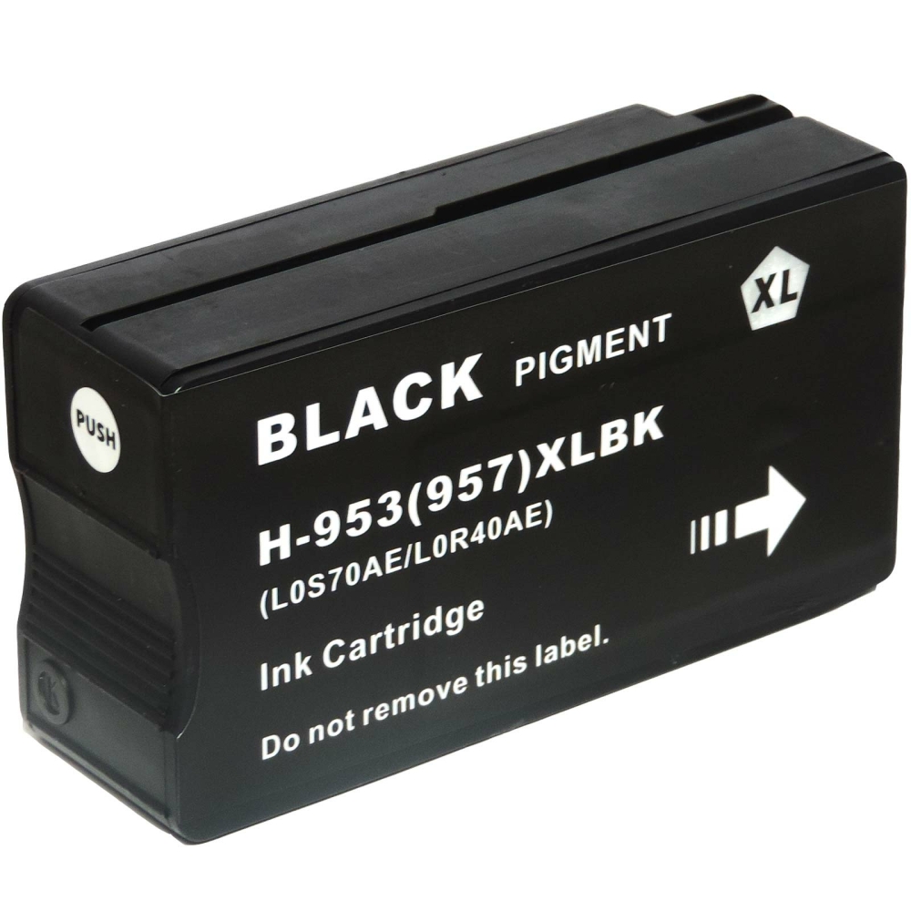 Kompatibel HP 953XL, L0S70AE BK Schwarz Black Druckerpatrone f&uuml;r 2.000 Seiten von D&C