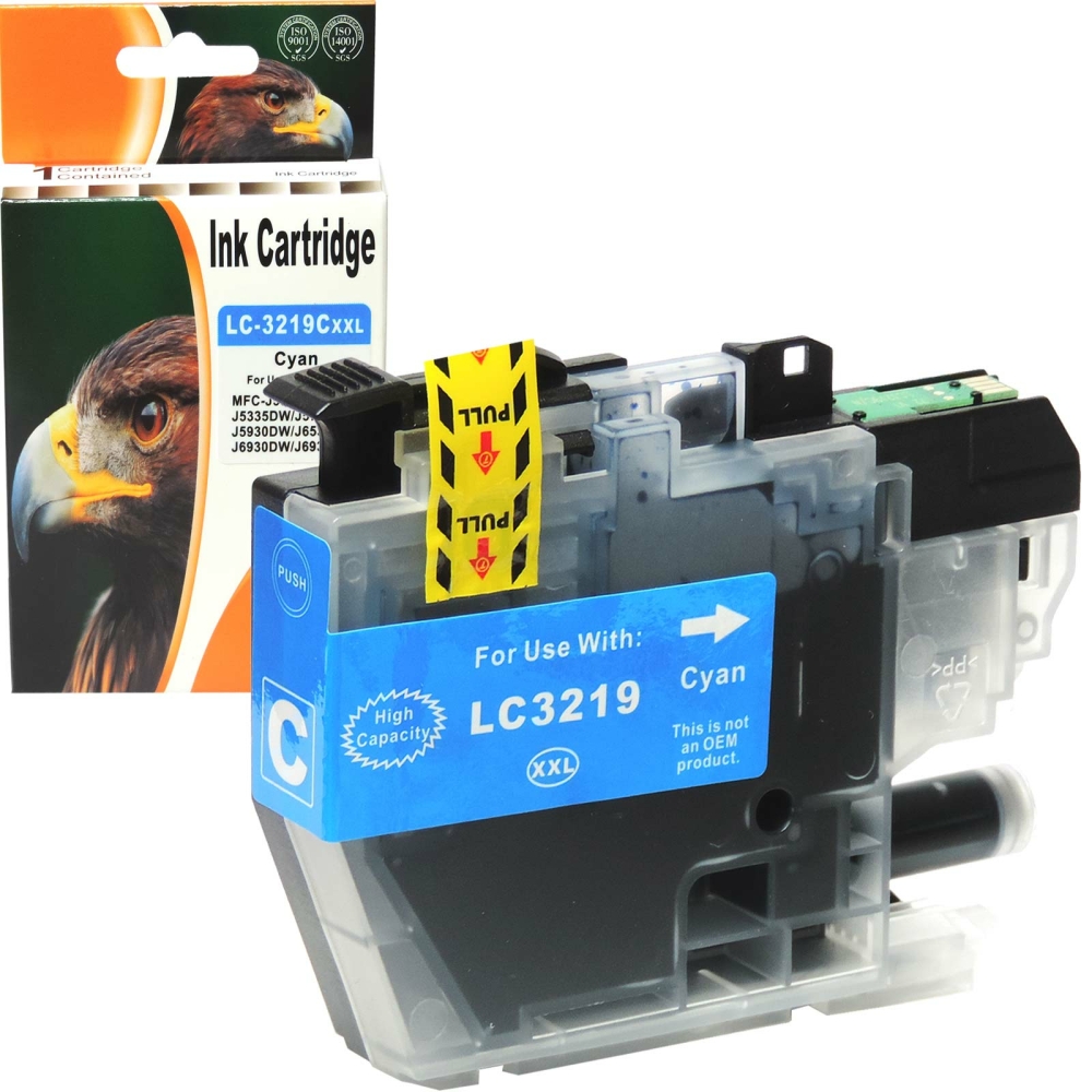 4 D&C Tintenpatronen Brother LC-3219 3219XL kompatibel alle Farben Set auch alternativ zu LC-3217