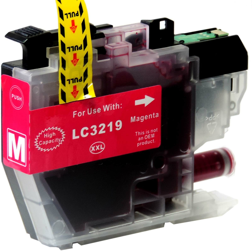 Kompatibel Brother LC-3219 XXL M Magenta Rot Druckerpatrone f&uuml;r 1.500 Seiten von D&C