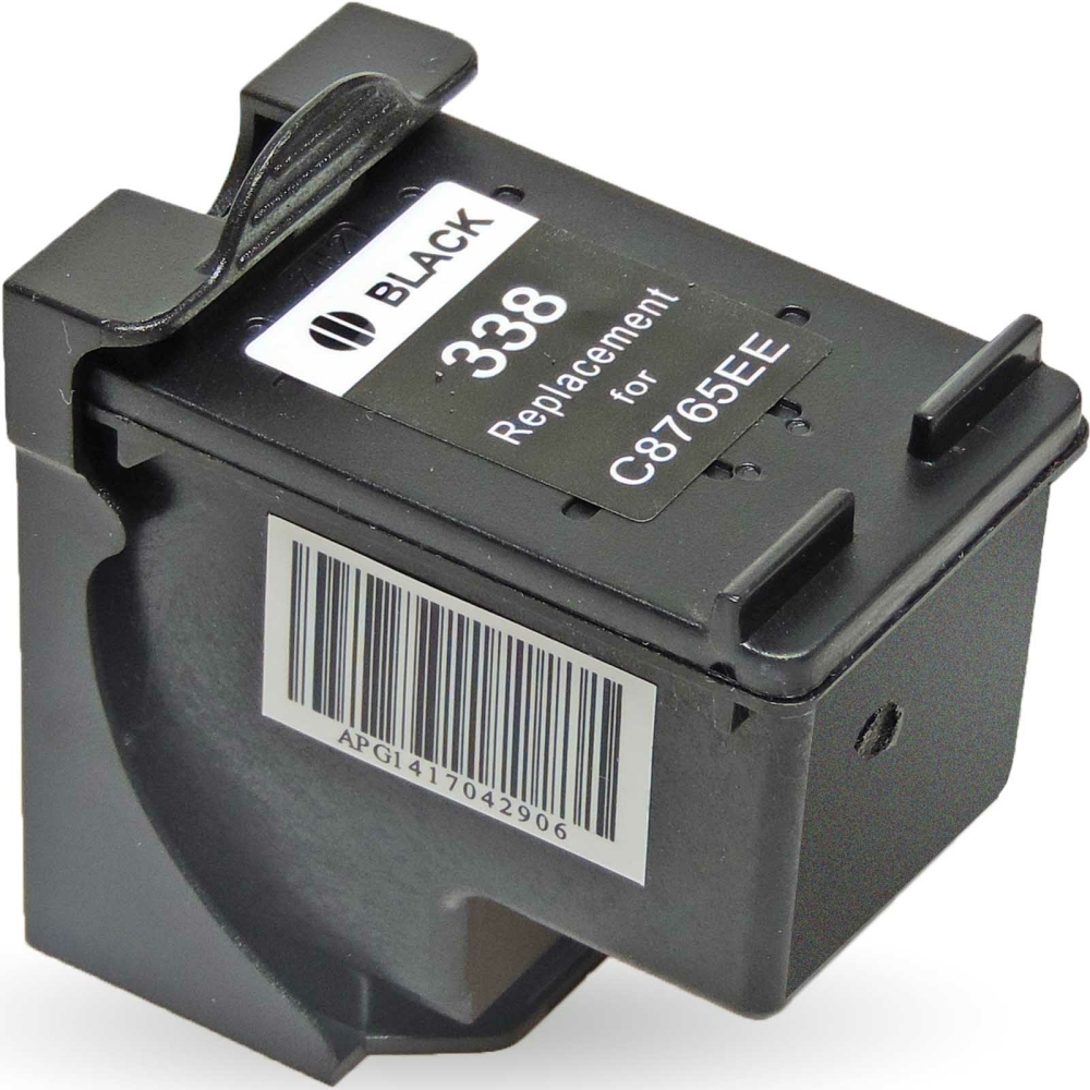 Wiederbef&uuml;llt HP 338, C8765EE BK Schwarz Black Druckerpatrone f&uuml;r 480 Seiten von Gigao