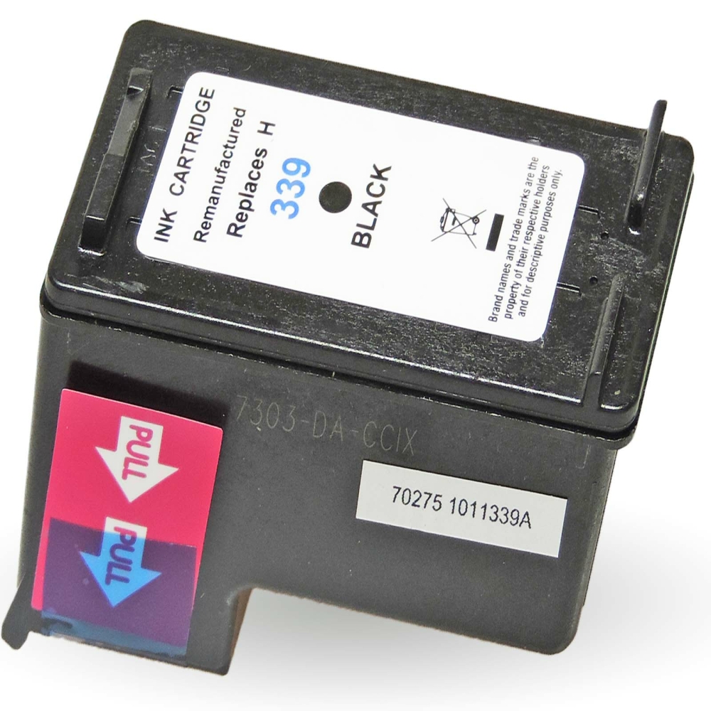 Wiederbef&uuml;llt HP 339, C8767EE BK Schwarz Black Druckerpatrone f&uuml;r 860 Seiten von Gigao