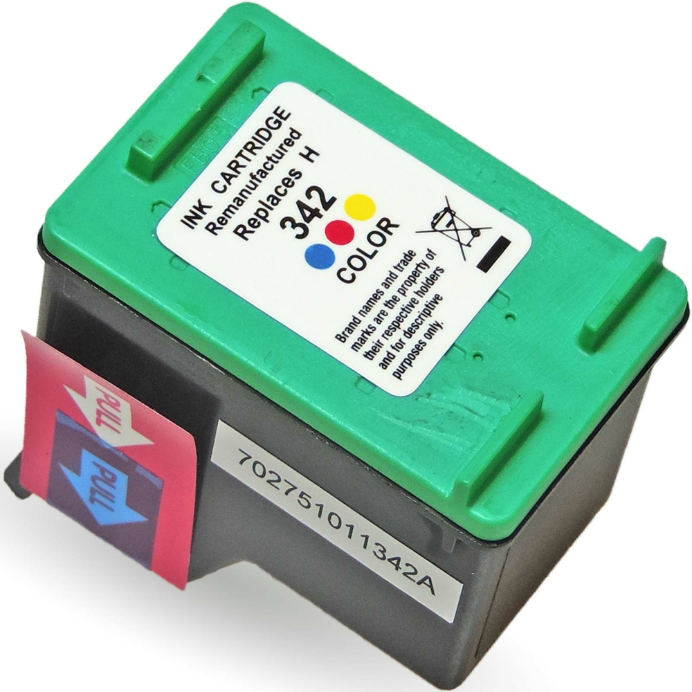 Wiederbef&uuml;llt HP 342, C9361EE C Color Cyan / Magenta / Gelb Druckerpatrone f&uuml;r 220 Seiten von Gigao