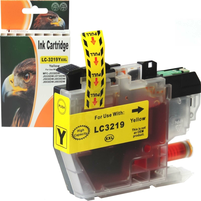 Kompatibel Brother LC-3219 XXL Y Yellow Gelb...