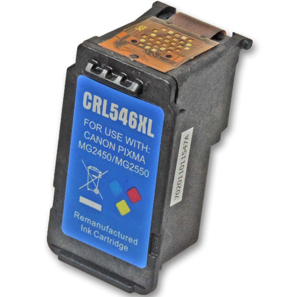 Wiederbef&uuml;llt 4er Set Canon PG-545XL BK + CL-546XL C Druckerpatronen wiederbef&uuml;llt 2x Black + 2x alle Farben von Gigao