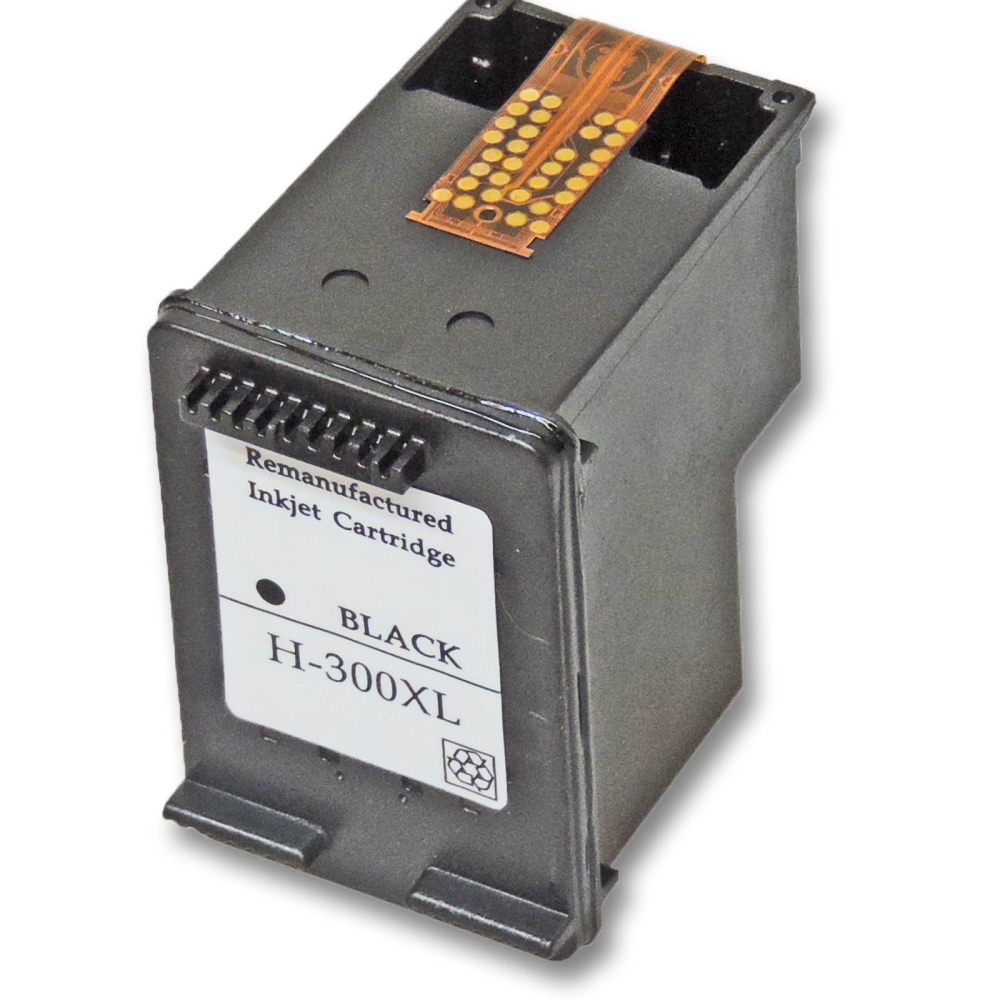 Refill 2er Set HP 300XLBK CC641EE + 300XLC CC644EE Druckerpatronen wiederbef&uuml;llt Schwarz + alle Farben von Gigao