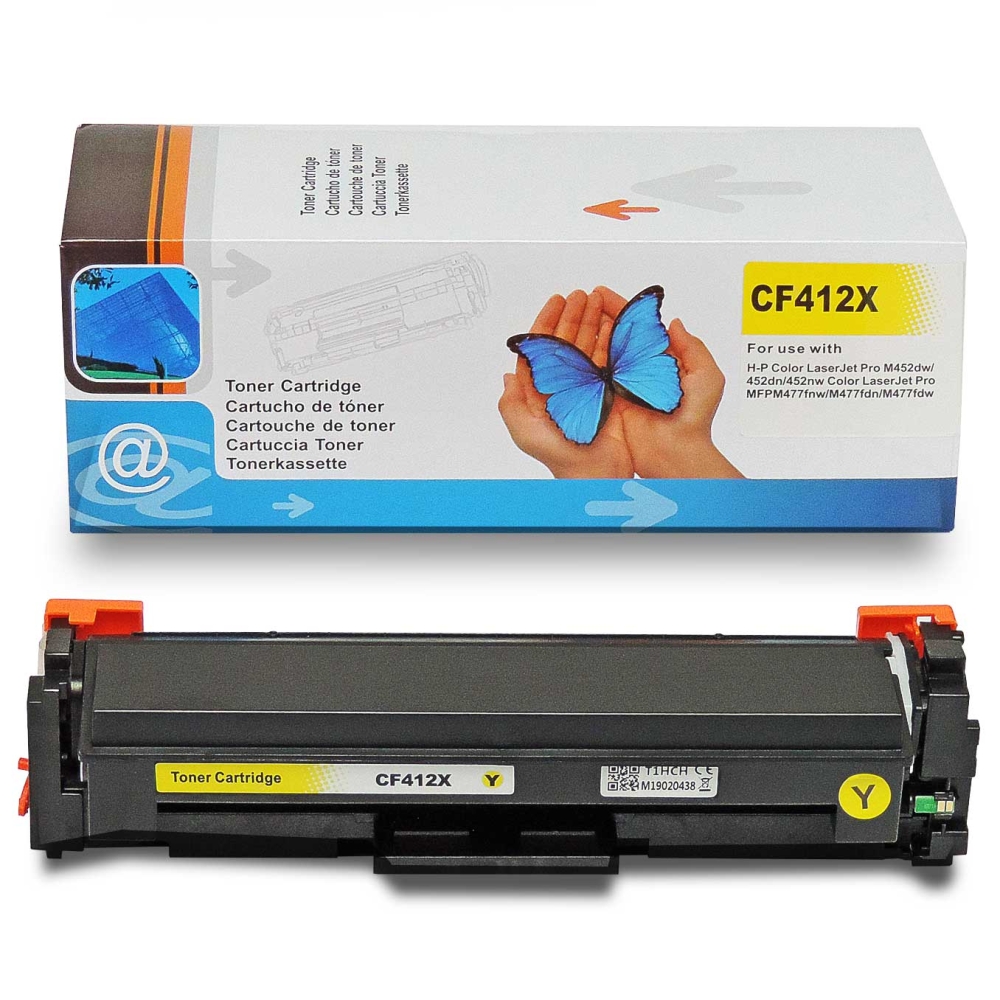 Kompatibel HP 410A/410X  CF410X, CF411X, CF413X, CF412X Sparset 4 Toner alle Farben von D&C