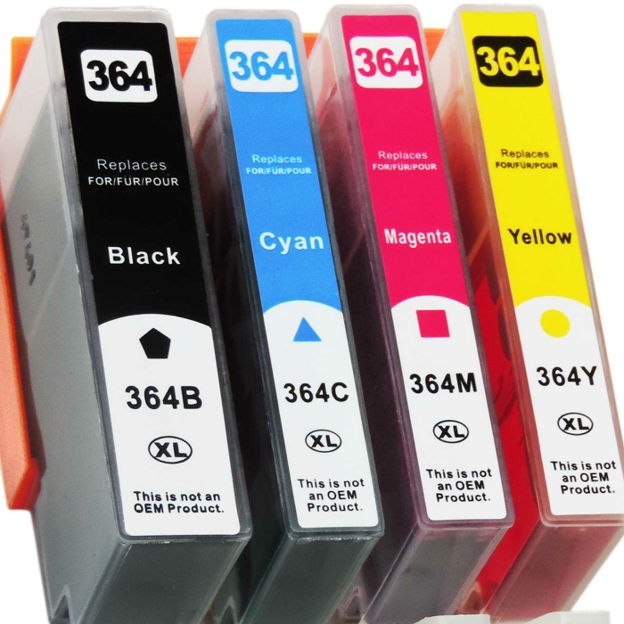 Gigao Toner ersetzt HP Photosmart 5510 Patronen 4er Set...