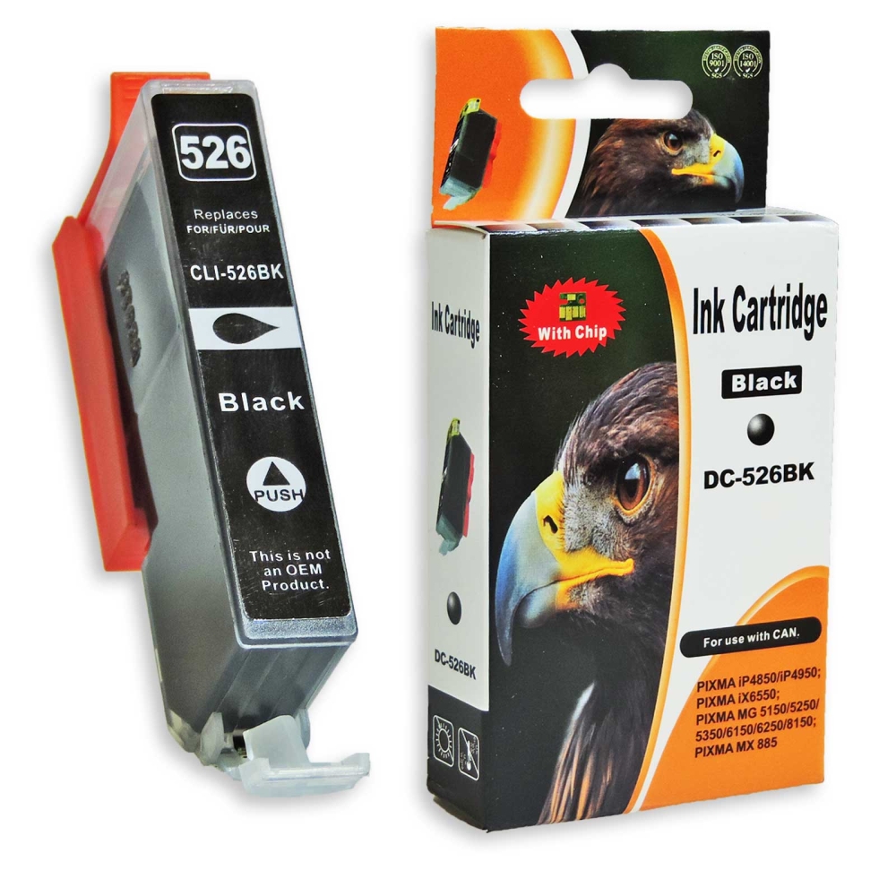 Kompatibel 10er Set Canon PGI-525, CLI-526 Druckerpatronen Tinte alle Farben von D&C