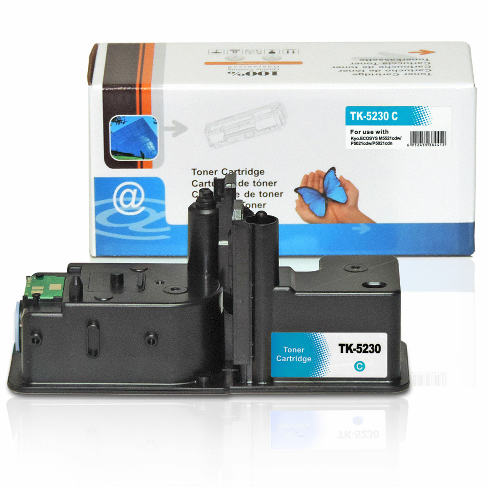 Kompatibel Kyocera TK-5230 C Cyan Blau Toner Patrone f&uuml;r 2.200 Seiten von D&C