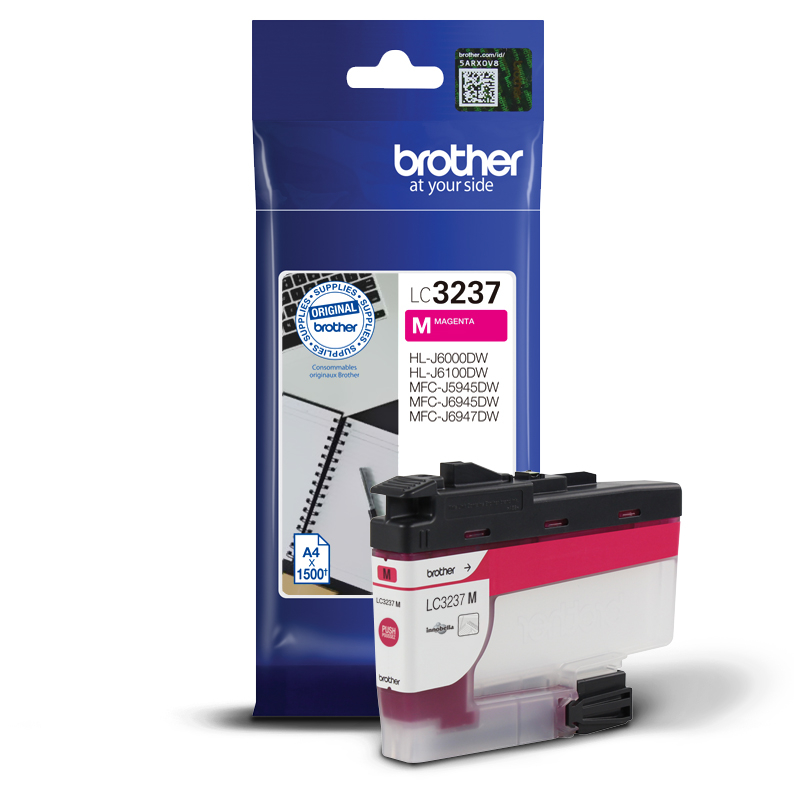 Original Brother Druckerpatrone LC-3237-M Magenta