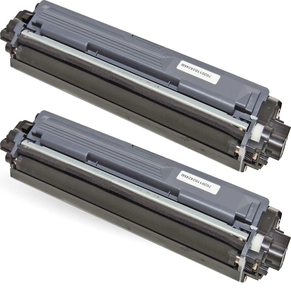 Kompatibel Brother TN-243, TN-247 BK 2x Toner Black Multipack D&C Toner Patronen f&uuml;r je 3000 Seiten ersetzt  TN-247BK