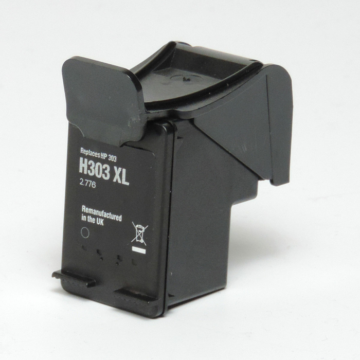 Wiederbef&uuml;llt HP 303XL, T6N04AE BK Schwarz Black...