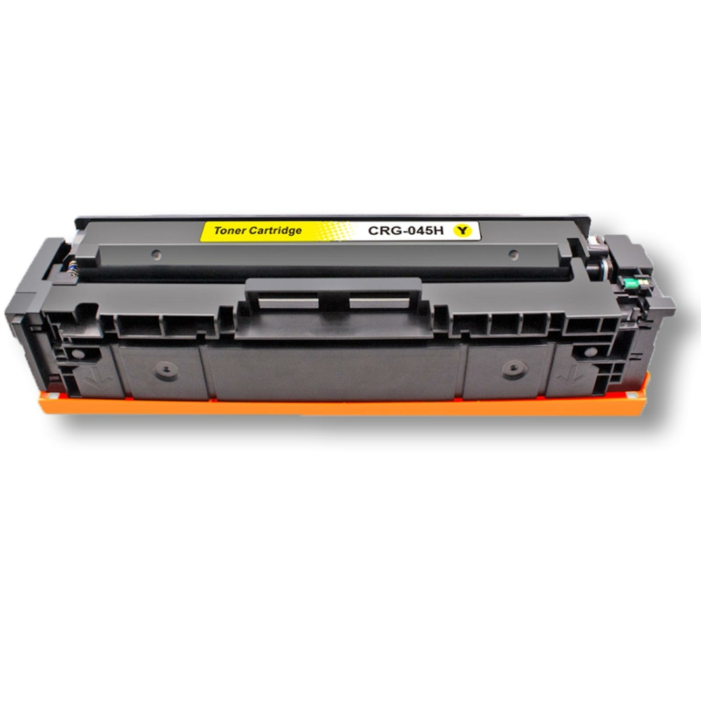 Kompatibel Canon 045H / 045, 045H, 1243C002 Y Yellow Gelb Toner Patrone f&uuml;r 2.200 Seiten von D&C