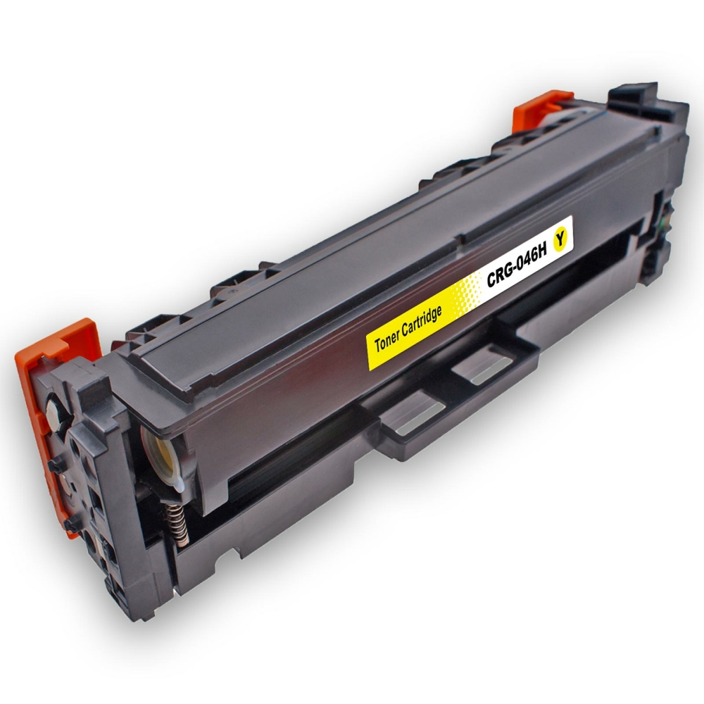 Kompatibel Canon 046H / 046, 1251C002 Y Yellow Gelb Toner Patrone f&uuml;r 5.000 Seiten von D&C