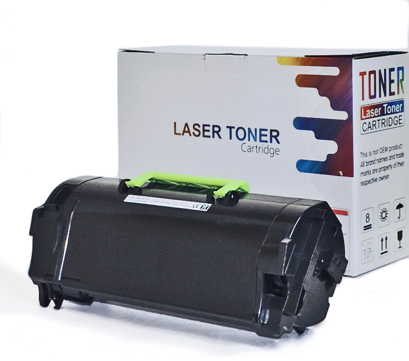 Kompatibel Lexmark 52D2H00, 522H BK Schwarz Black Toner Patrone f&uuml;r 25.000 Seiten von Gigao