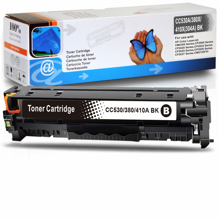 Kompatibel HP 304A, CC530A BK Schwarz Black Toner Patrone...