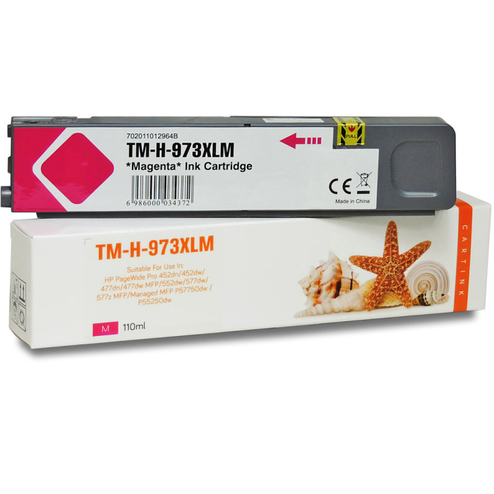 Kompatibel 4er Set HP 973X Druckerpatronen Tinte von Gigao