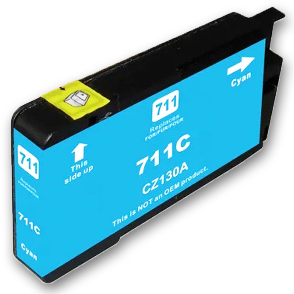 Kompatibel HP 711XL, CZ130A C Cyan Blau Druckerpatrone f&uuml;r 1.500 Seiten von D&C
