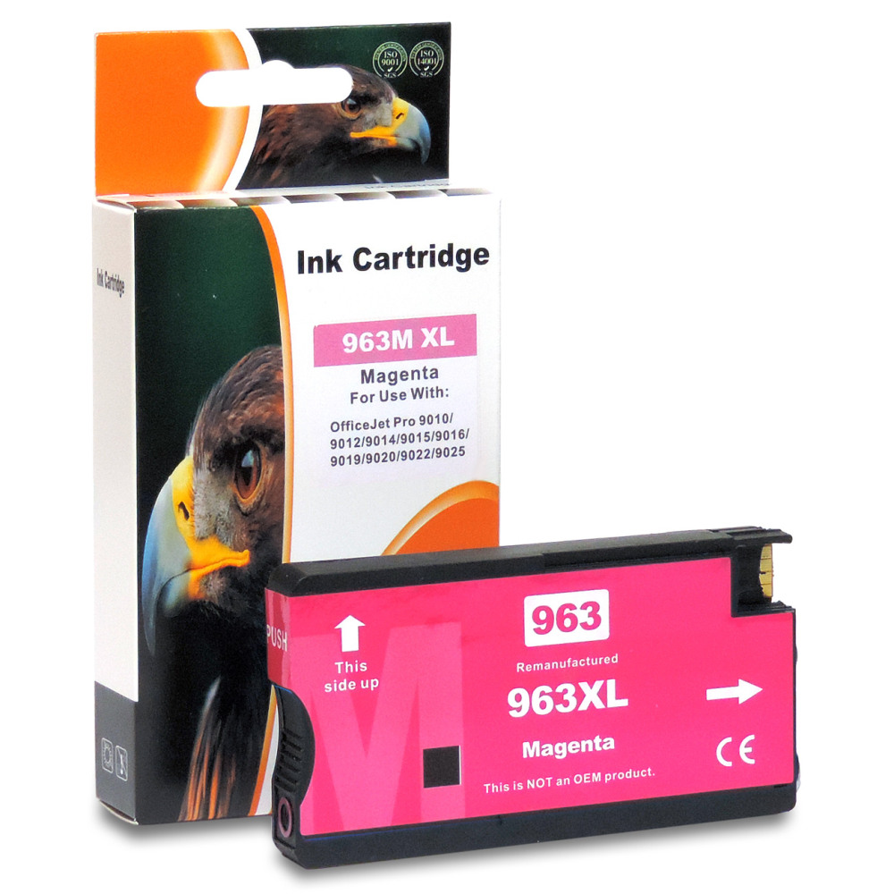 Kompatibel 4er Set HP 963XL, 3YP35AE Druckerpatronen Tinte von D&C