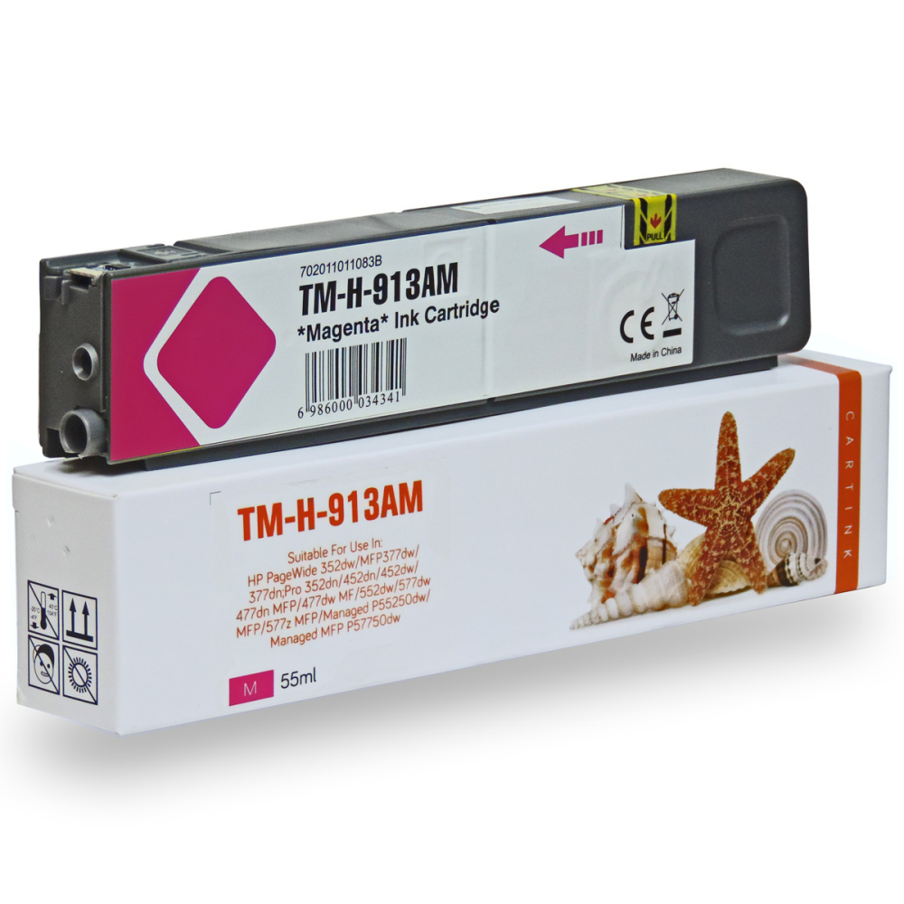 Kompatibel HP 913A, F6T78AE M Magenta Rot Druckerpatrone f&uuml;r 3.000 Seiten von Gigao
