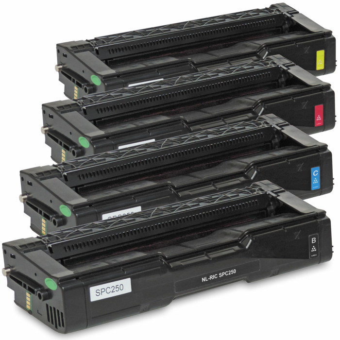 Kompatibel Ricoh 407543 BK, 407545 C, 407544 M, 407546 Y...