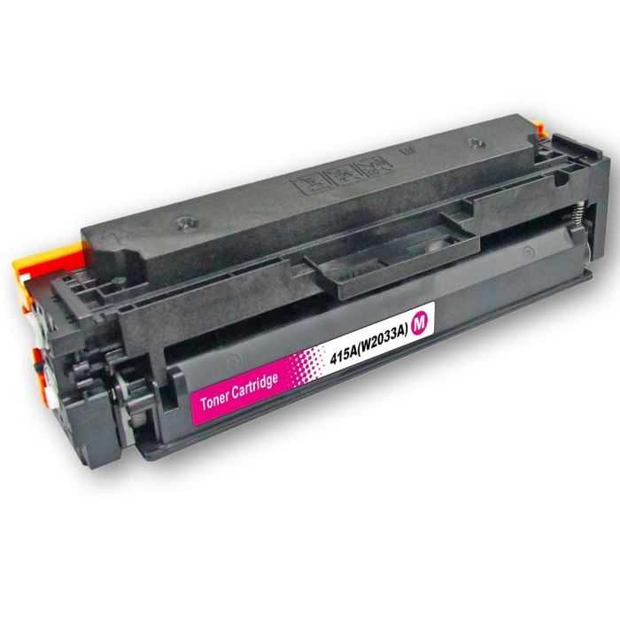 Kompatibel HP W2033A, 415A M mit OEM Chip! Magenta Rot...
