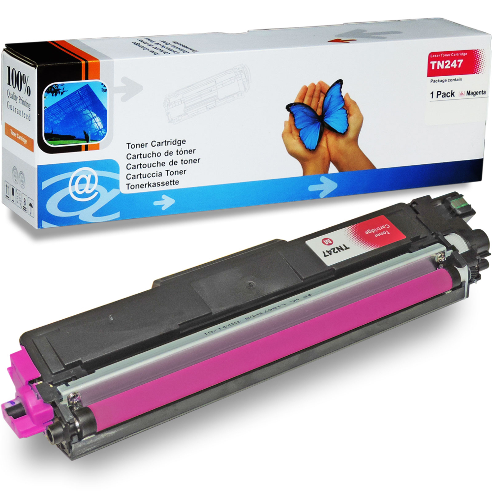Kompatibel 4er Tonerset f&uuml;r Brother DCP-L 3550 CDW (TN-243, TN-247) Tonerkassetten f&uuml;r Brother DCP-L 3550 CDW Drucker