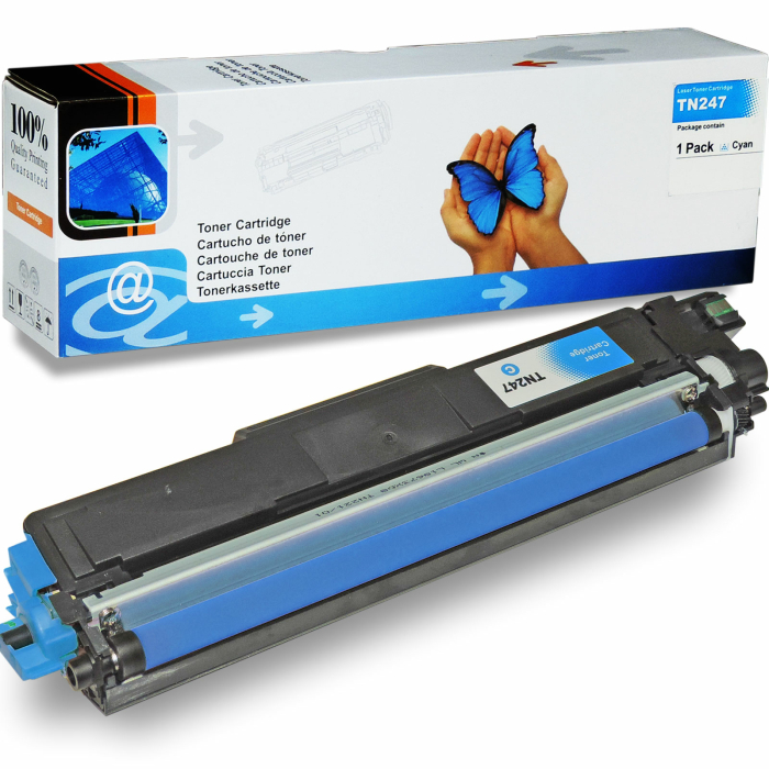 Kompatibel 4er Tonerset f&uuml;r Brother DCP-L 3550 CDW (TN-243, TN-247) Tonerkassetten f&uuml;r Brother DCP-L 3550 CDW Drucker