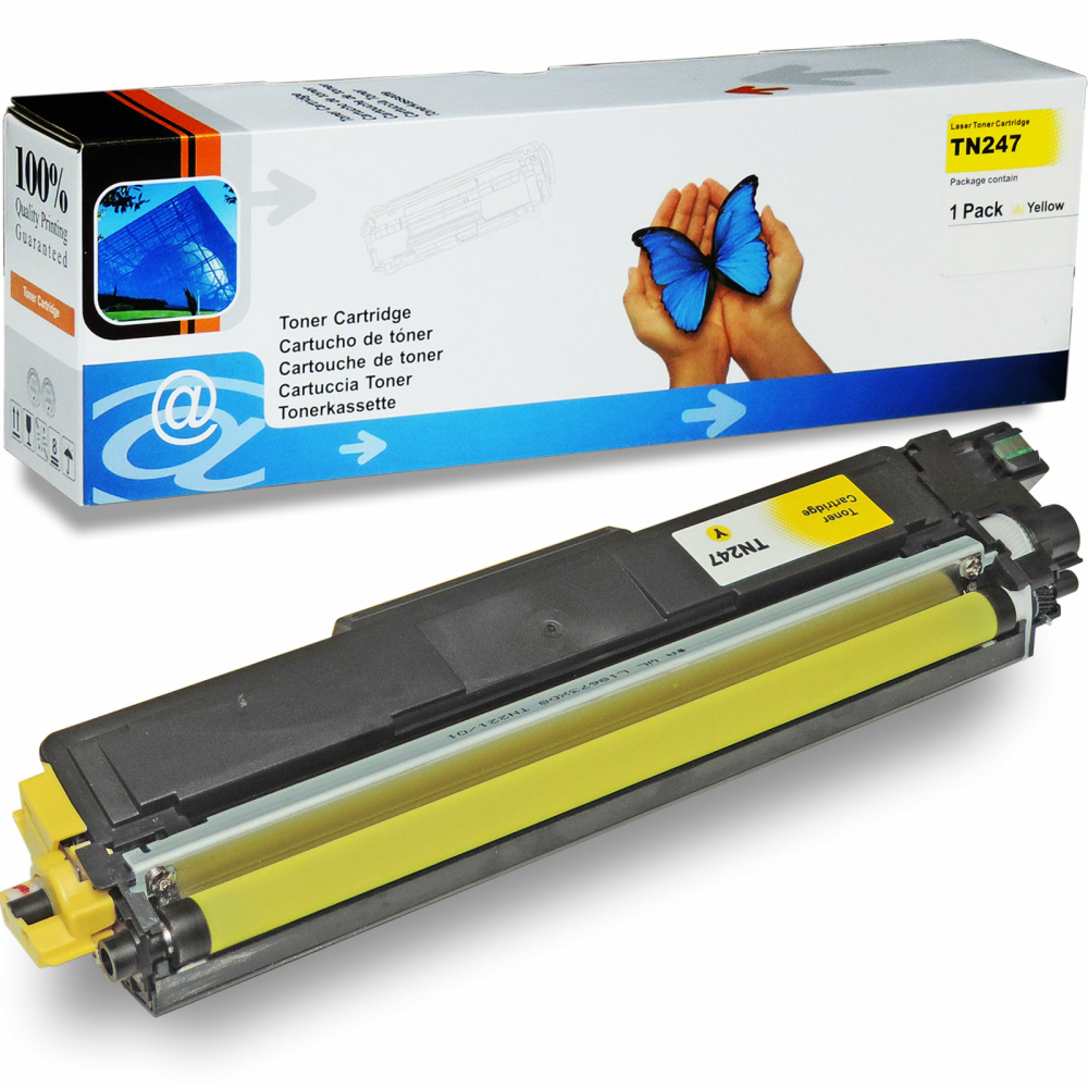 Kompatibel 4er Tonerset f&uuml;r Brother MFC-L3750CDW (TN-243, TN-247) Tonerkassetten f&uuml;r Brother MFC-L 3750 CDW Drucker