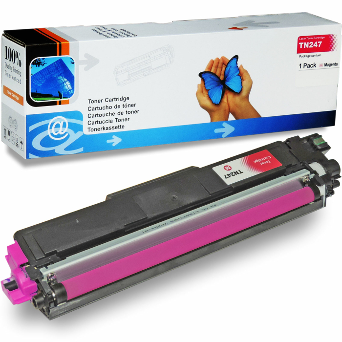 Kompatibel 4er Tonerset f&uuml;r Brother MFC-L3750CDW (TN-243, TN-247) Tonerkassetten f&uuml;r Brother MFC-L 3750 CDW Drucker