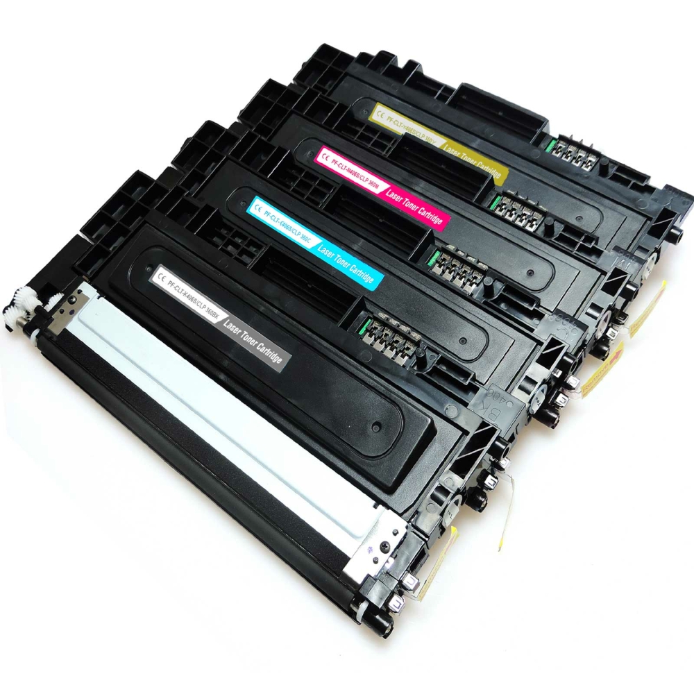 Kompatibel 4er Tonerset f&uuml;r Samsung CLX-3185 (CLT-P4072C) Tonerkassetten f&uuml;r Samsung CLX-3185 Drucker
