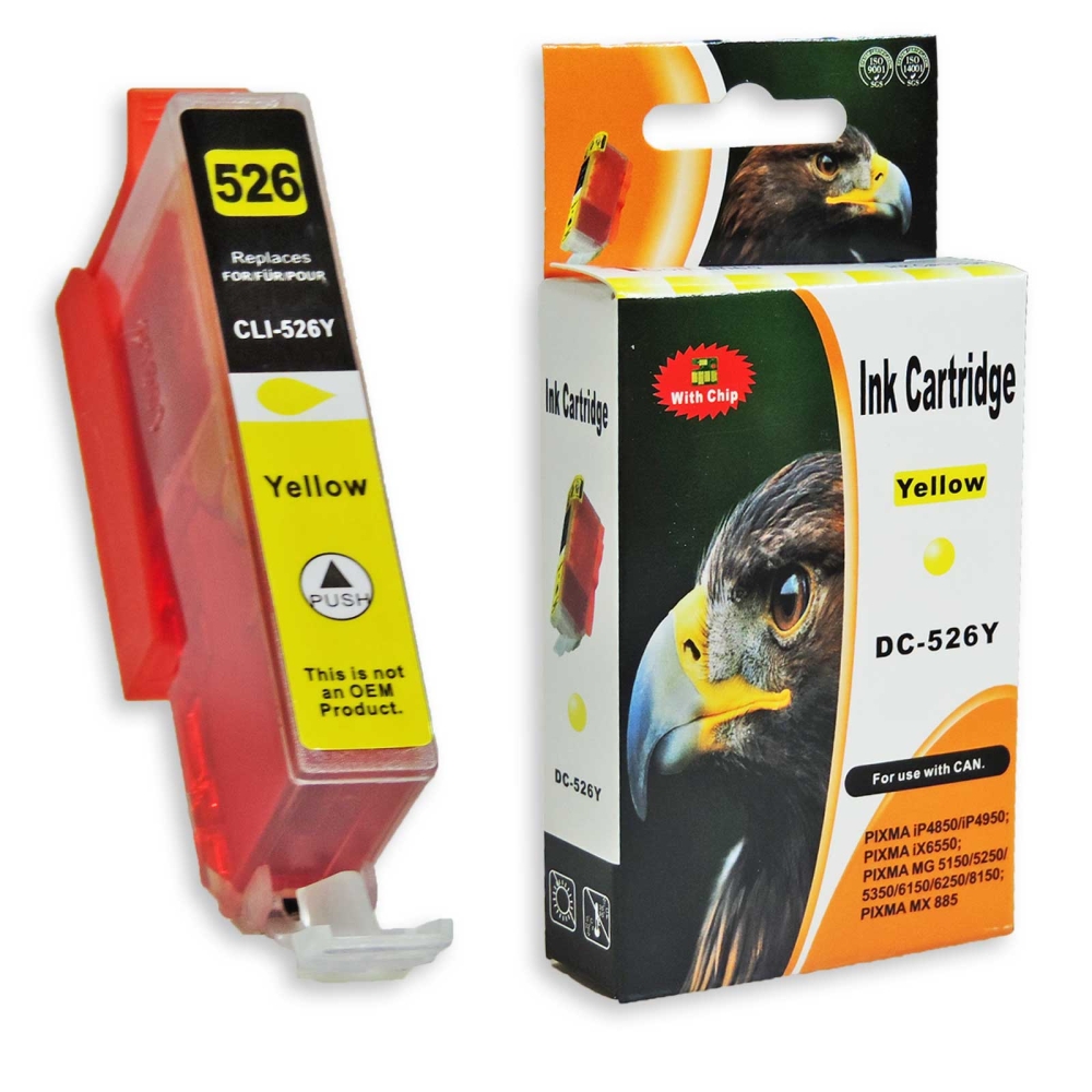 Kompatibel 10er Tintenset f&uuml;r Canon Pixma IP4850 (PGI-525, CLI-526) Druckerpatronen f&uuml;r Canon Pixma IP 4850 Drucker