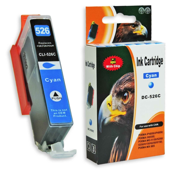 Kompatibel 10er Tintenset f&uuml;r Canon Pixma IP4850 (PGI-525, CLI-526) Druckerpatronen f&uuml;r Canon Pixma IP 4850 Drucker