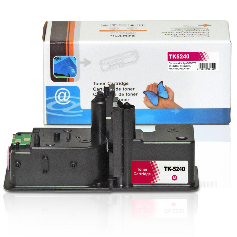 Kompatibel 4 Toner f&uuml;r Kyocera ECOSYS P5026cdw (TK-5240) Tonerkassetten Sparset f&uuml;r Kyocera ECOSYS P 5026 cdw Drucker
