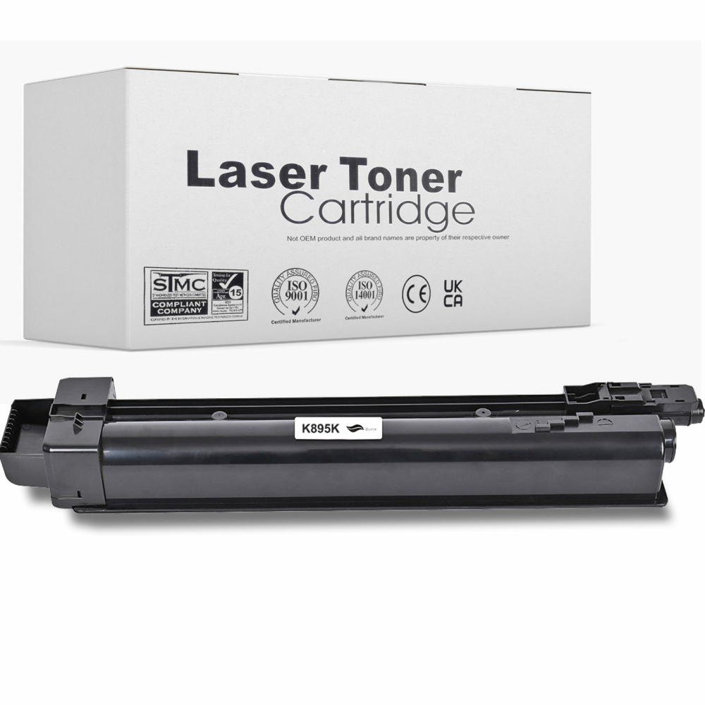 Kompatibel Kyocera TK-895K BK Schwarz Black Toner Patrone f&uuml;r 12.000 Seiten von Gigao