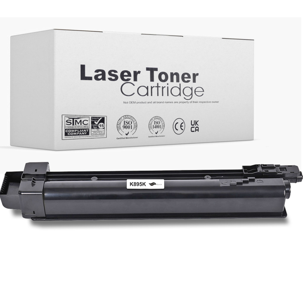 Kompatibel Kyocera TK-895K, TK-895C, TK-895M, TK-895Y Sparset 4 Toner alle Farben von Gigao