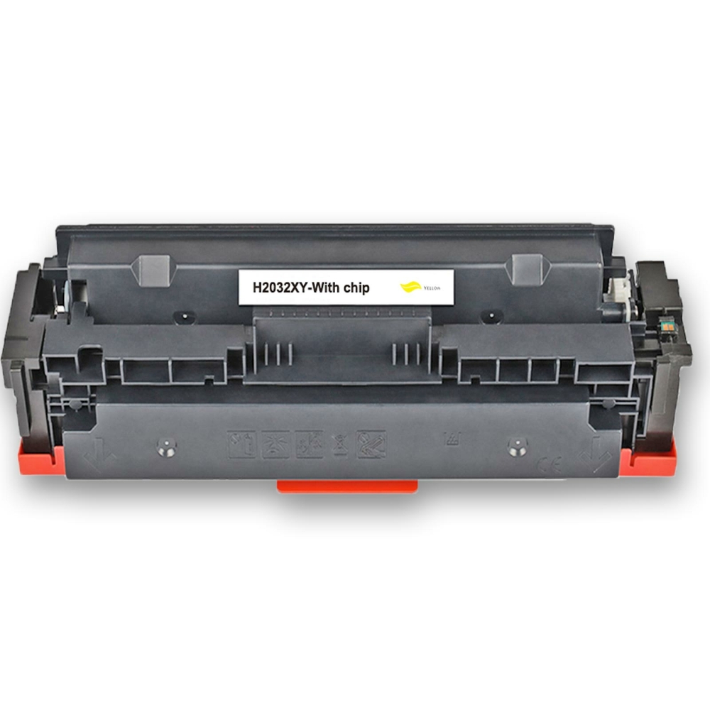 Kompatibel HP W2032X, 415X Y mit F&uuml;llstandsanzeige Yellow Gelb Toner Patrone f&uuml;r 6000 Seiten von Gigao