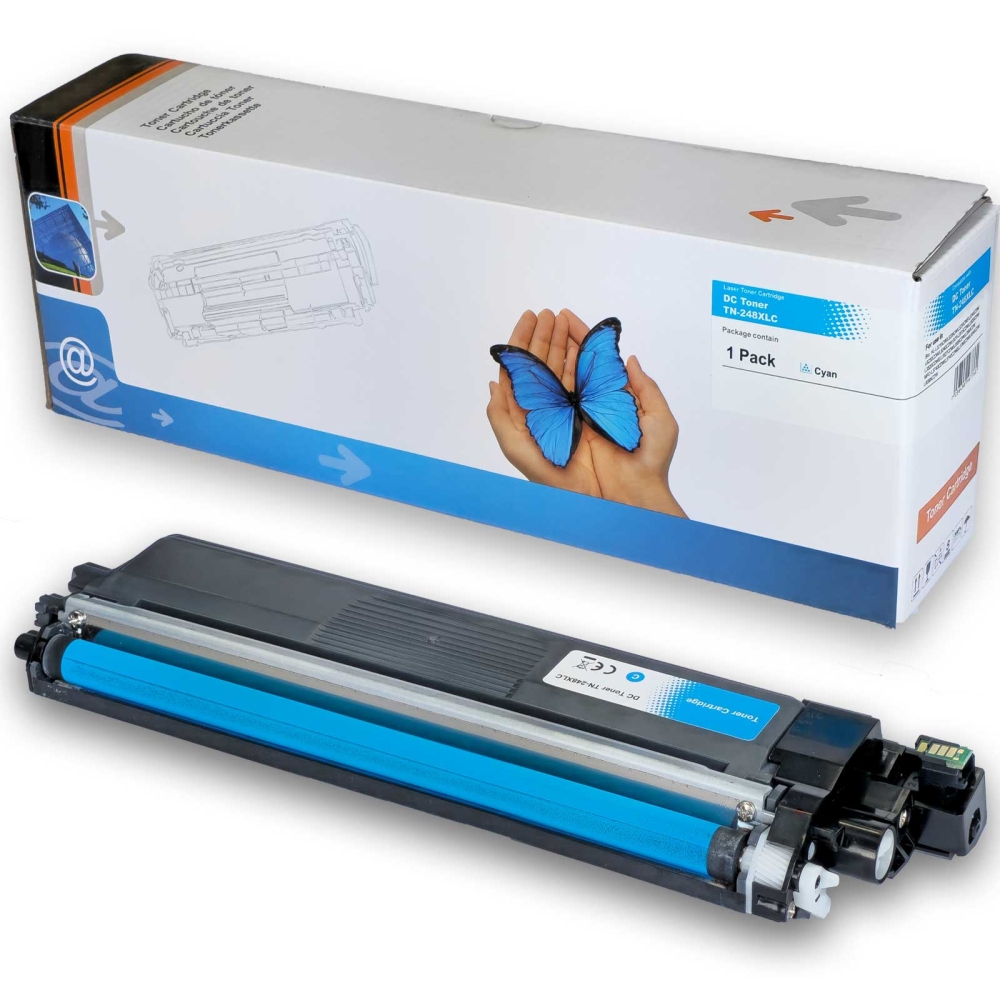 Kompatibel 4er Tonerset f&uuml;r Brother MFC-L 3740 Series (TN-248XL) Tonerkassetten f&uuml;r MFC-L3740s Drucker