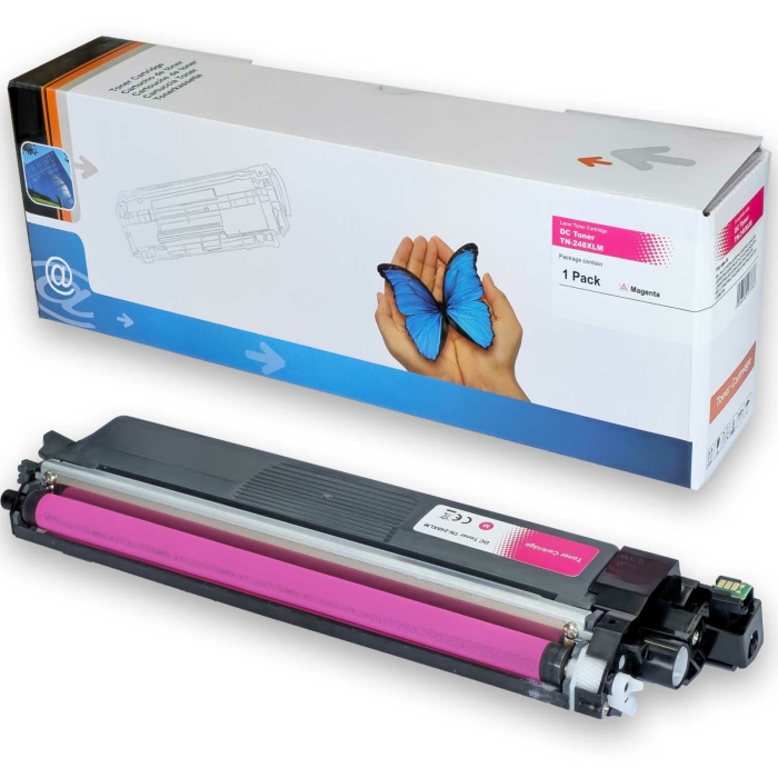 Kompatibel 4er Tonerset f&uuml;r Brother MFC-L 3760 CDW (TN-248XL) Tonerkassetten f&uuml;r MFC-L3760CDW Drucker