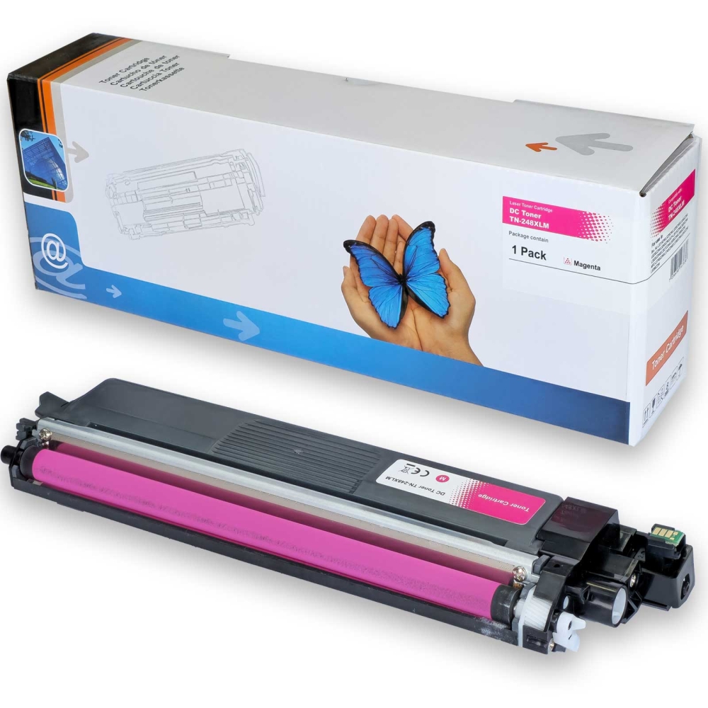 Kompatibel 4er Tonerset f&uuml;r Brother MFC-L 8390 CDW (TN-248XL) Tonerkassetten f&uuml;r MFC-L8390CDW Drucker
