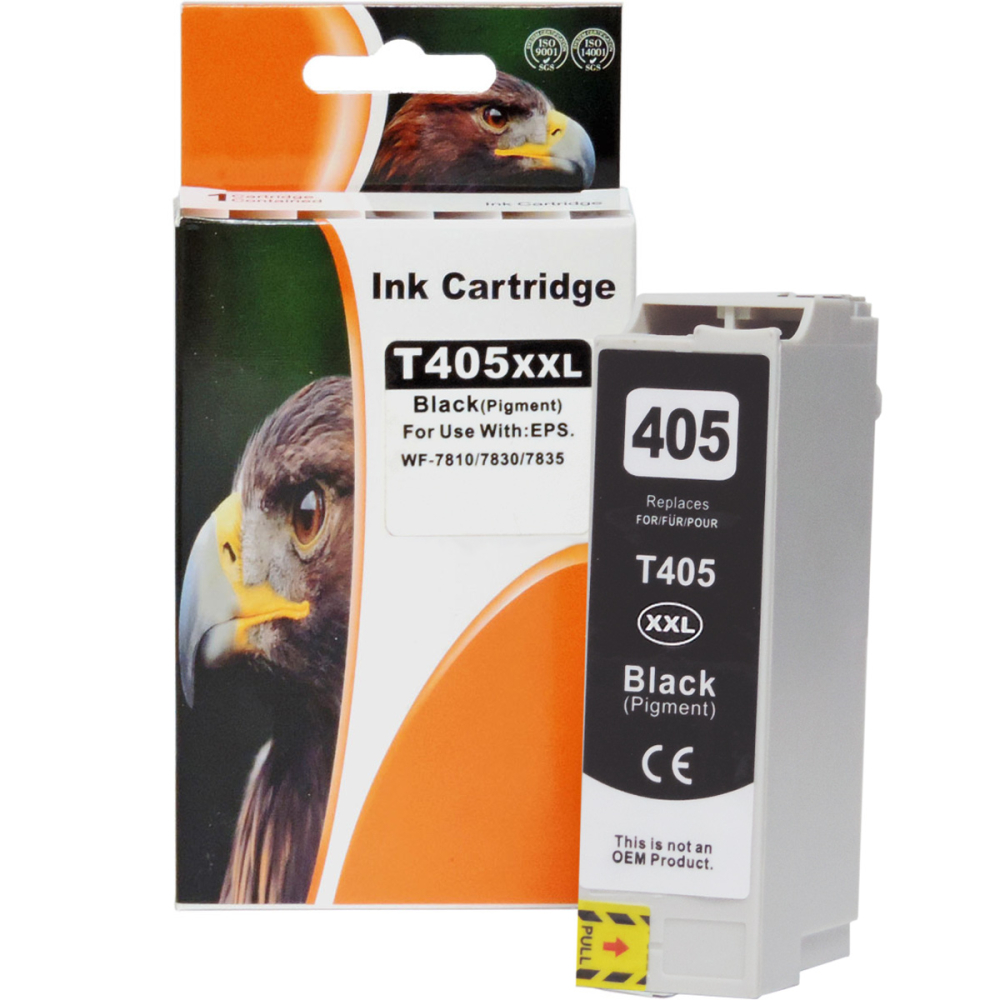 D&C 4er Set Epson 405XXL Kompatible Tintenpatronen f&uuml;r WorkForce Pro WF-7830DTWf