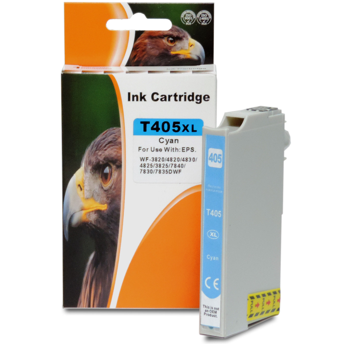 D&C 405XL Kompatible Tintenpatronen 4er-Set f&uuml;r Epson WorkForce Pro WF-3800 Series