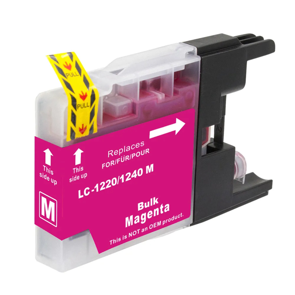 Kompatibel Brother LC-1240 XL M Magenta Rot Druckerpatrone f&uuml;r 600 Seiten von D&C