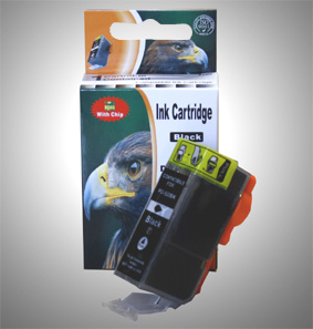 Kompatibel Canon 2932B001, PGI-520 PGBK Schwarz Black pigmentiert Druckerpatrone f&uuml;r 500 Seiten von D&C